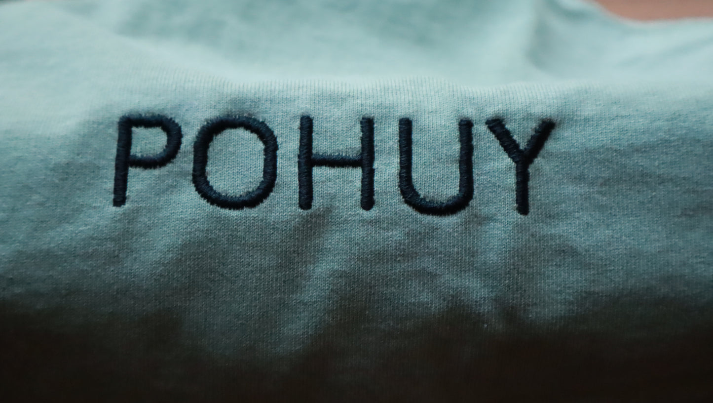 Camiseta oversize con diseño bordado | POHUY